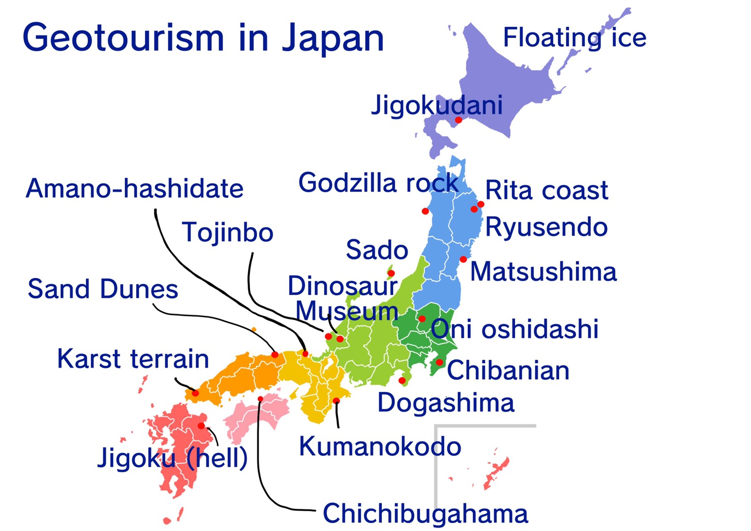 Japan geotourism