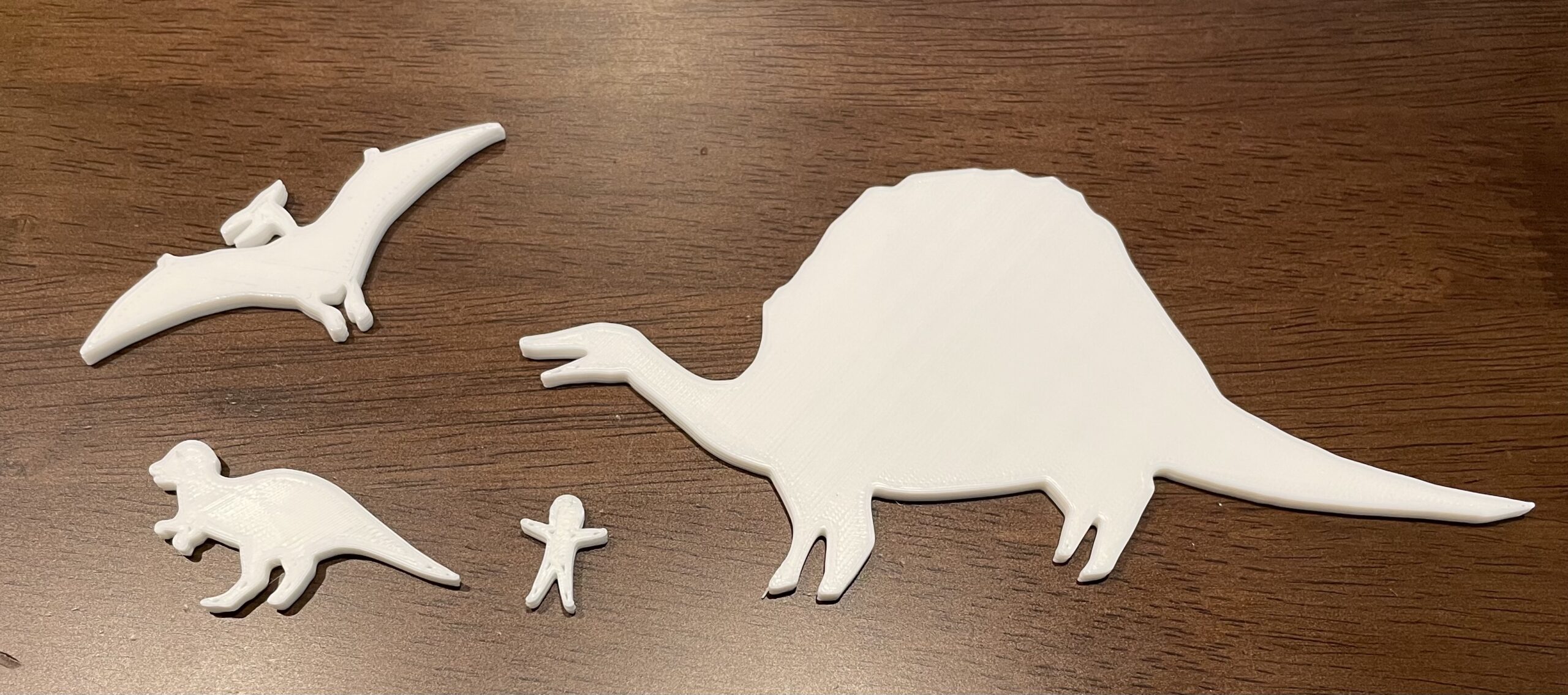 3Dプリンター恐竜
